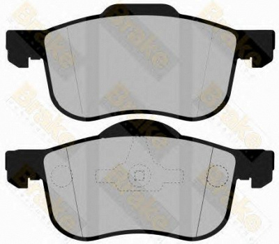 BRAKE ENGINEERING pa1270 -  Комплект тормозных колодок, дисковый тормоз